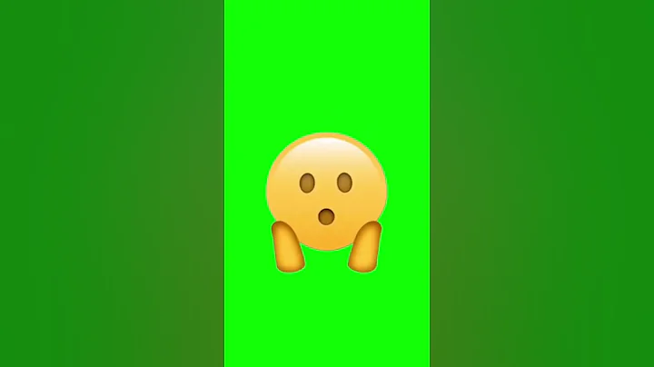 Face-Screaming Emoji (No Copyright Green-Screen) ♻️ GSUK #shorts