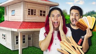 Quem Fez A Melhor Casa Com Palitos De Sorvete Gabriel E Shirley 2.0