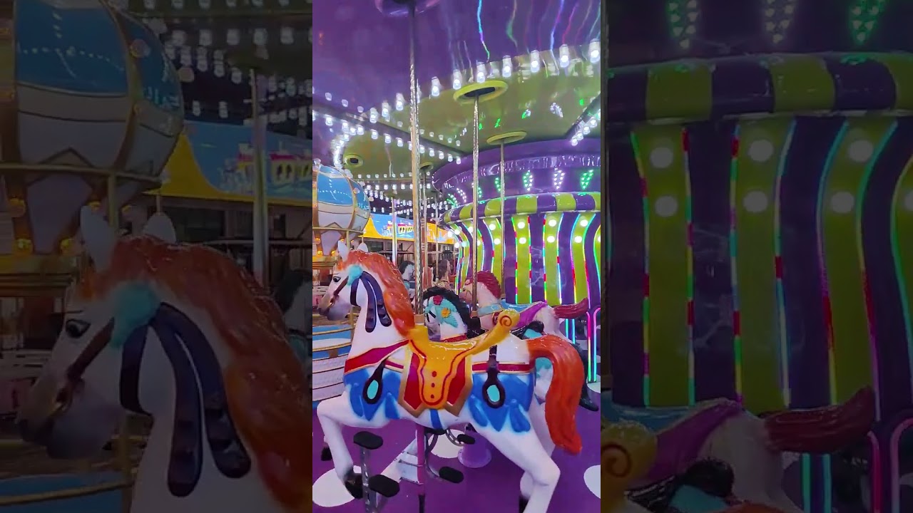 New purple luxury carousel for sale