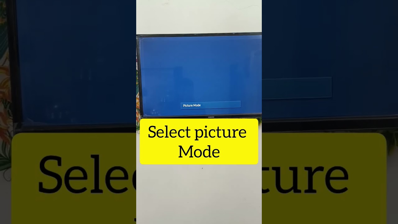 best picture mode in samsung smart tv 