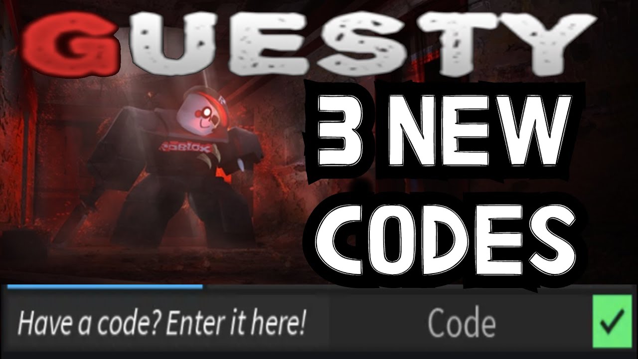 ROBLOX | ALL NEW CODES IN GUESTY CHAPTER 6