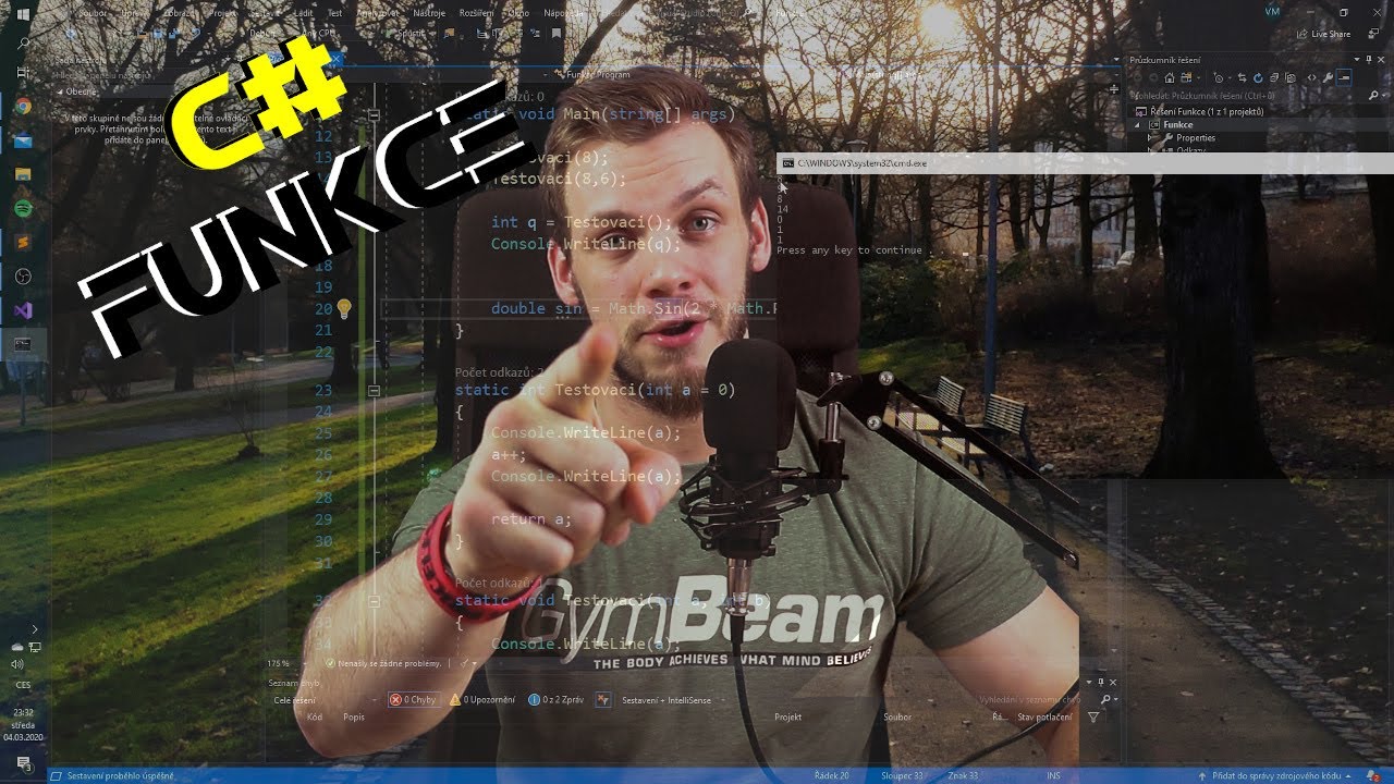 C# | 4 | Funkce - YouTube