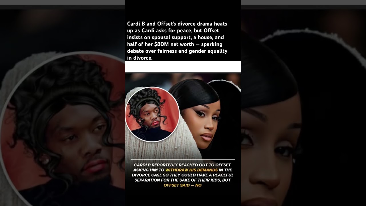 Offset Wants HALF of Cardi B’s $80M 😳💔 | Divorce  