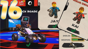 LEGO Ninjago WU CRU - Unlock Jay, Kai and Rock Roader Gameplay Walkthrough Part 16 (iOS, android)