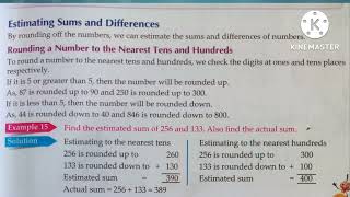 #Estimating sums and difference s#Introduction#Grade 3# Maths#Fun Learning #Miracles!!!