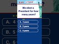 Civics Quiz (Q-26) for U.S. Citizenship Civics Questions &amp; Answers #shorts #civicsquiz #ciudadanía