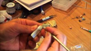 神戸Ma.K展示会 吉岡和哉講座　フィギュアヘッドの塗装と関節シーリング