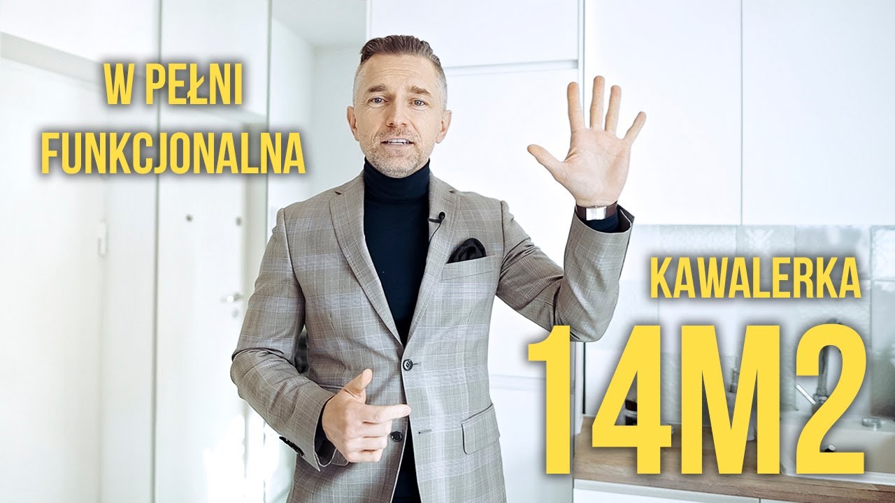 W PEŁNI FUNKCJONALNA KAWALERKA 14m2 