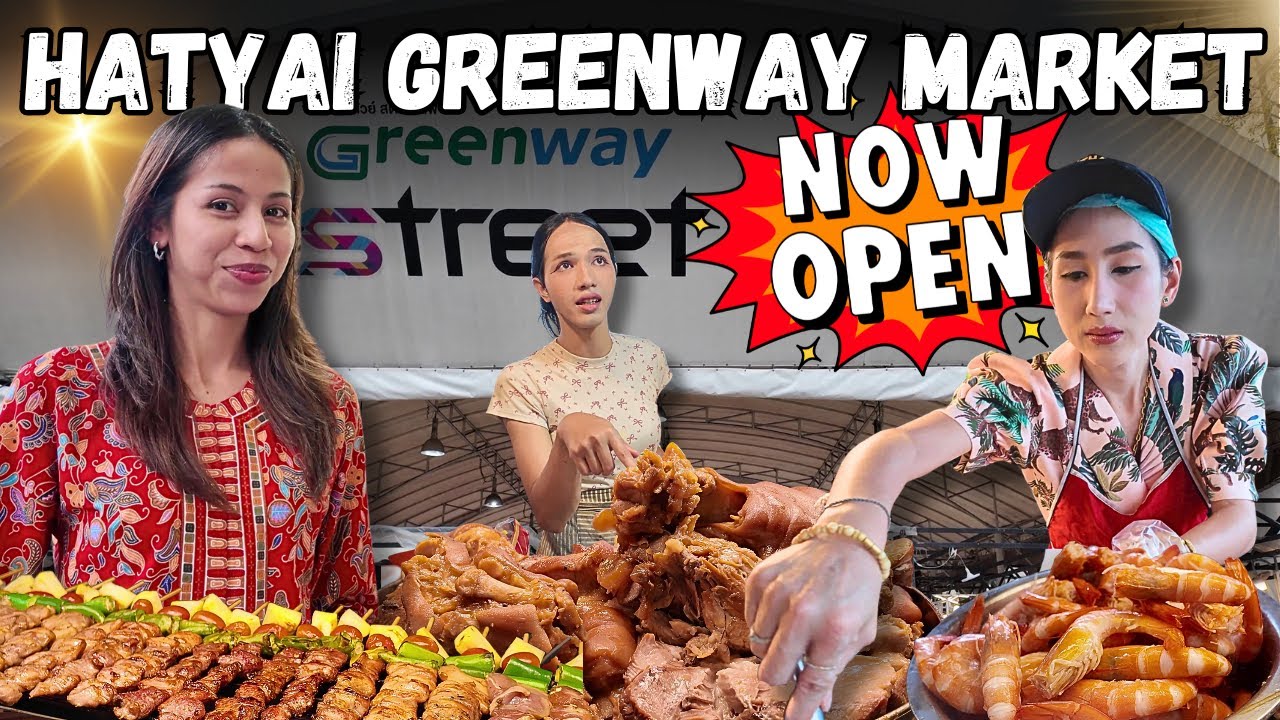 Unbelievable Comeback! HATYAI Greenway Night Market Open After Flood 2025 | Watch Before Come.,