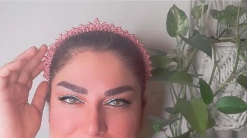 The Secret to Royal Beauty | Dreamy Macrame Queen Crown with Metal Headband!