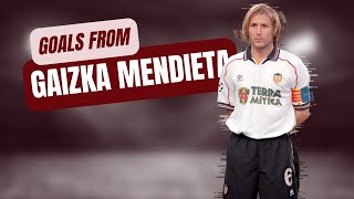 A few career goals from Gaizka Mendieta