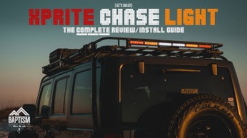 The COMPLETE X-Prite Chase Light Install & Review *Great Product...Not-So-Great Customer Service*