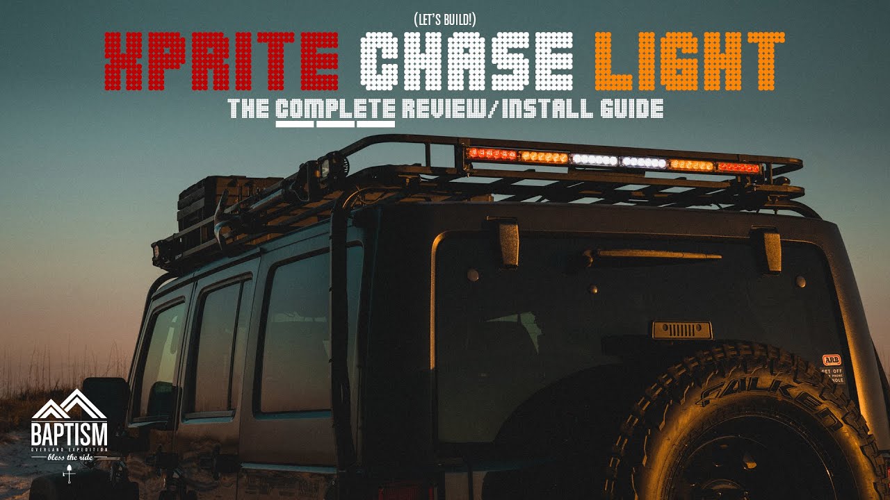 The COMPLETE X-Prite Chase Light Install & Review *Great  ProductNot-So-Great Customer Service* 