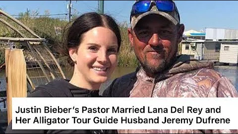 Lana Del Rey “finally “ addresses marriage to alligator tour guide “Jeremy Dufrene”.