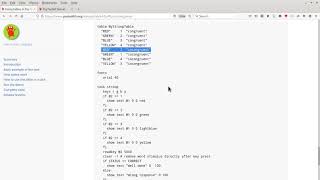 Lesson about tables