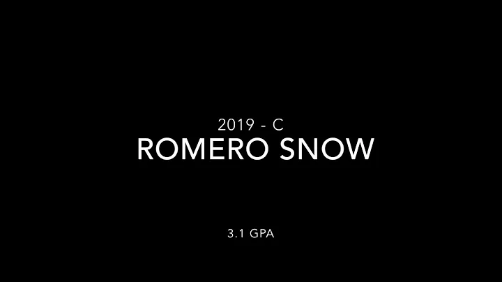 2019 Uncommitted C- Romero Snow Sept. 13th