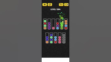 Ball sort puzzle level 1384 #walkthrough #ballsortpuzzlewalkthrough #ballsortpuzzleanswer
