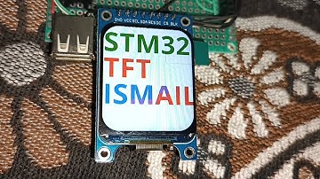 ST7789 1.69 TFT STM32 STM32F401 BIG FONT TEXT SCROLLING