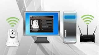 Megapixel Wireless-N Internetkamera Für Tag- Und Nachtaufnahmen Mit Schwenk-Neigekopf Tv- Ip672Wi