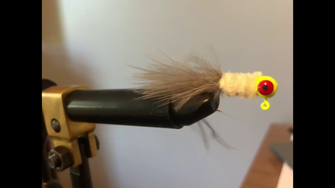 Hand Tying A Marabou Jig YouTube