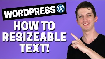 How to Add Resizeable Text for Site Visitors in WordPress