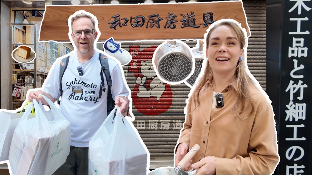 Heldag på Osakas köksmarknad - tips på mat och saker du måste köpa