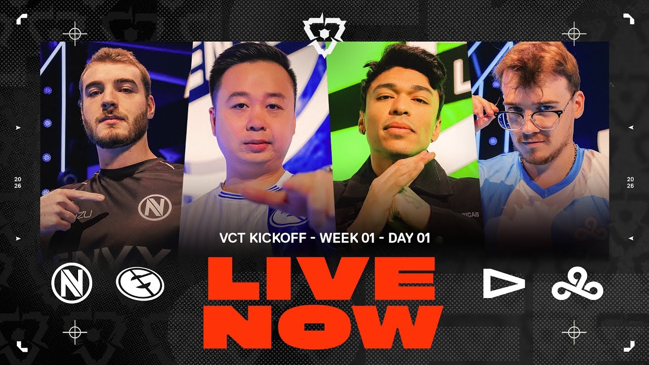 C9 vs LOUD - VCT Americas 26 Kickoff - Upper Bracket VERTICAL