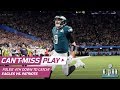Nick foles catches td pass on insane 4th down trick play  cantmiss play  super bowl lii
