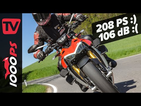Brutal stark - Hyper Naked Vergleich 2021 - Ducati Streetfighter V4 S im Test