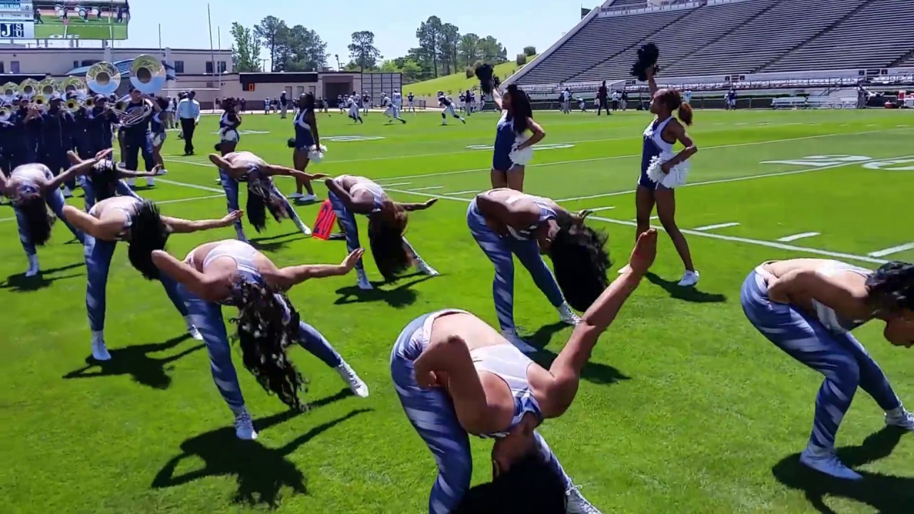 201617 JSU Jsettes (Get Ready) Blue & White game YouTube