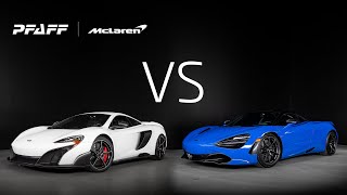 McLaren 720s vs. McLaren 675LT \/\/ Pfaff McLaren