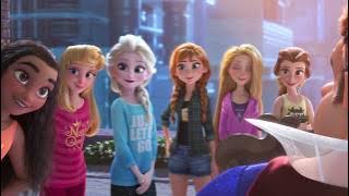 Disney Princesses save Wreck-It-Ralph