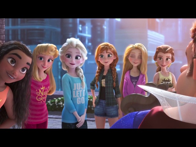 Disney Princesses save Wreck-It-Ralph class=