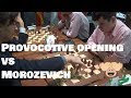 Morozevich - Golubov | Provocative opening leads to nervous time trouble