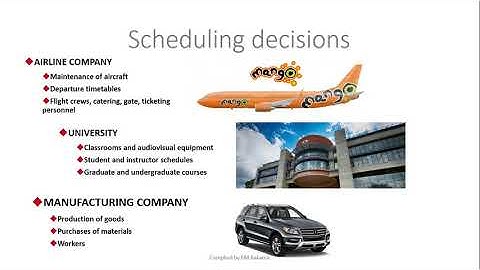 Scheduling - Part 1   Introduction