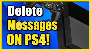How to Delete Messages on PS4 (Easy Tutorial)