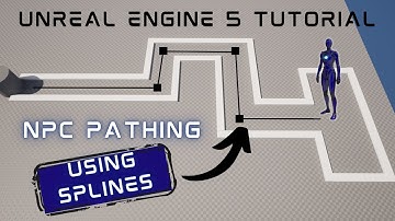 UE5 NPC Pathing Using Splines
