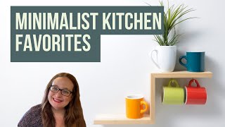 10 Minimalist Kitchen Favorites