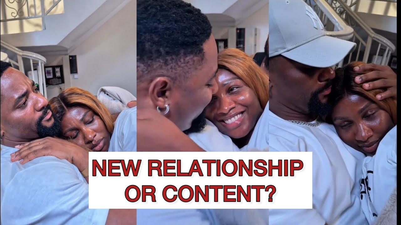 Sonia Uche Spotted Cuddling Actor John EKanem - Is This Real Love or Movie Scene?