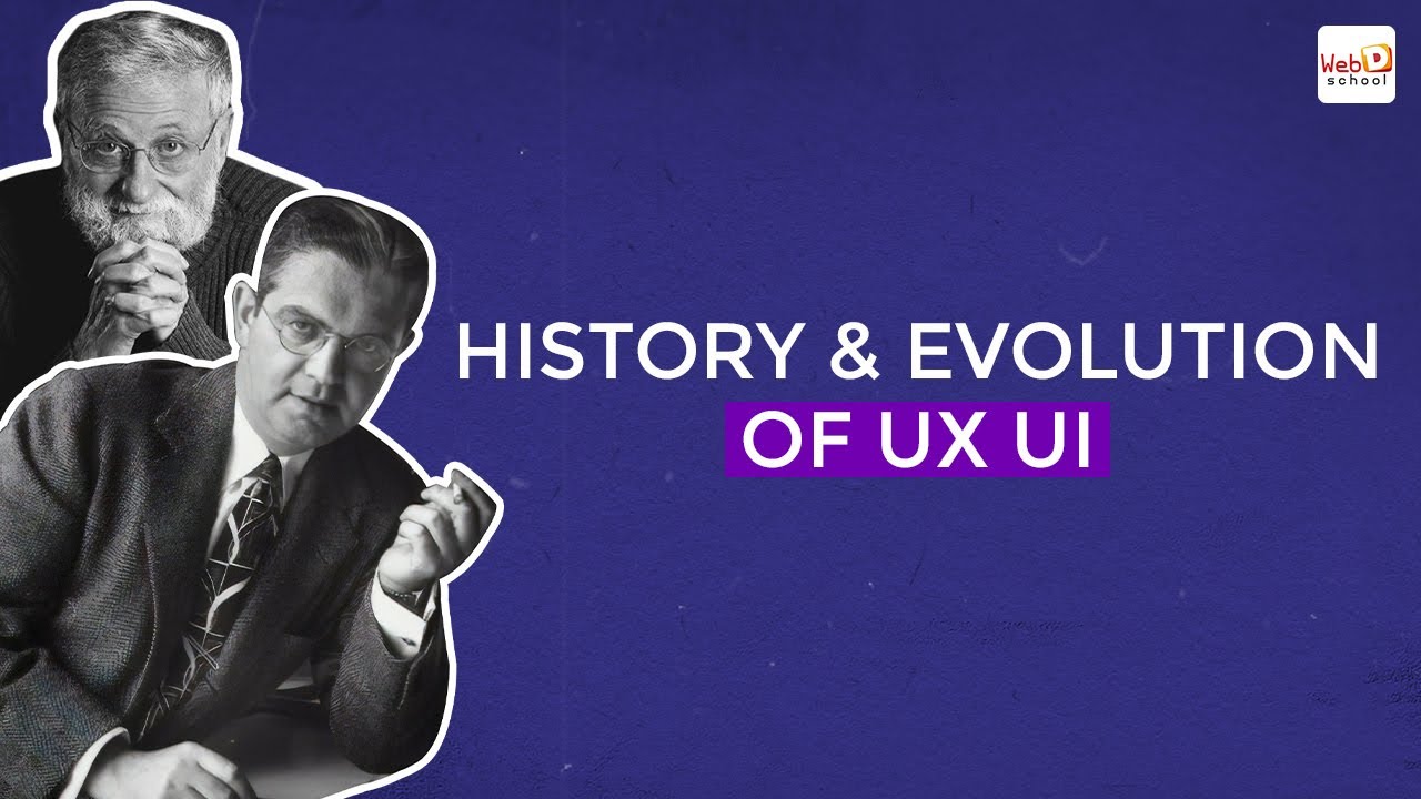 History & Evolution Of UX UI - Web D School | Best Institute in Chennai ...