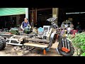 Restart the unfinished project, restore the lift tower and gearbox, can she do it?