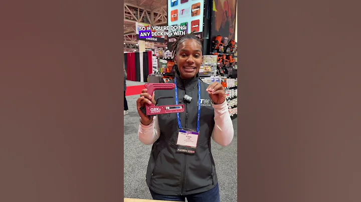 Hidden Deck Fastening Tool! #cooltools #construction #innovation