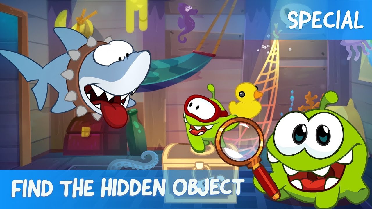 Find The Hidden Object Ep 18 Om Nom Stories The Sunken Ship