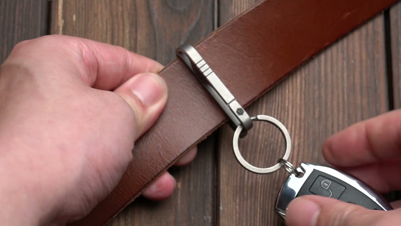 Durable Titanium Keychain With Quick Release Buckle And - Temu