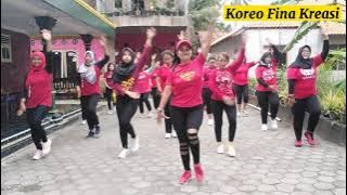 Senam kreasi BANG JALI //koreo mudah dan simple// by Fina kreasi