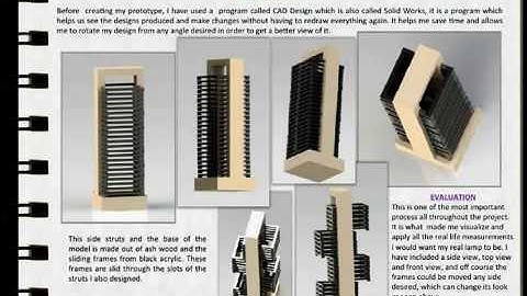 My IGCSE Design Technology Portfolio (100% mark)