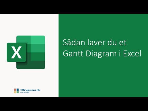 Video: Hvordan lager jeg et Gantt-diagram i Word for Mac?