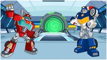 Transformers Rescue Bots: Disaster Dash Hero - Gameplay Walkthrough Part 10 -  HEATWAVE vs CHASE