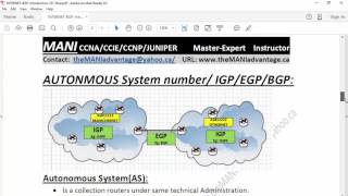 INTERNET BGP 101