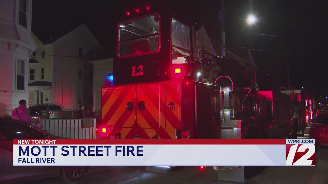 3 families displaced by Fall River house fire - YouTube